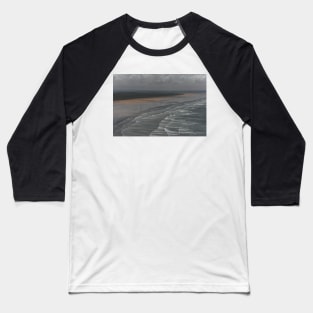 Moody Woolacombe Beach Baseball T-Shirt